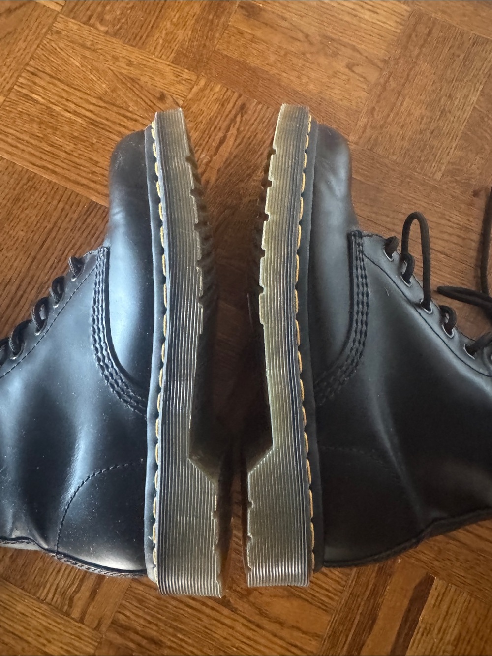 Dr. Martens Women's Black Lace-Up Boots, tall boots for women - Picture 7 of 11